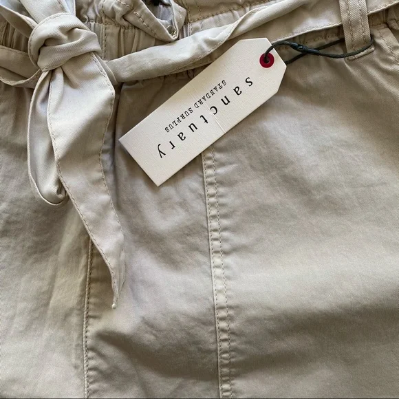 Sanctuary Beige High Waisted Daily Short - Picture 5 of 5